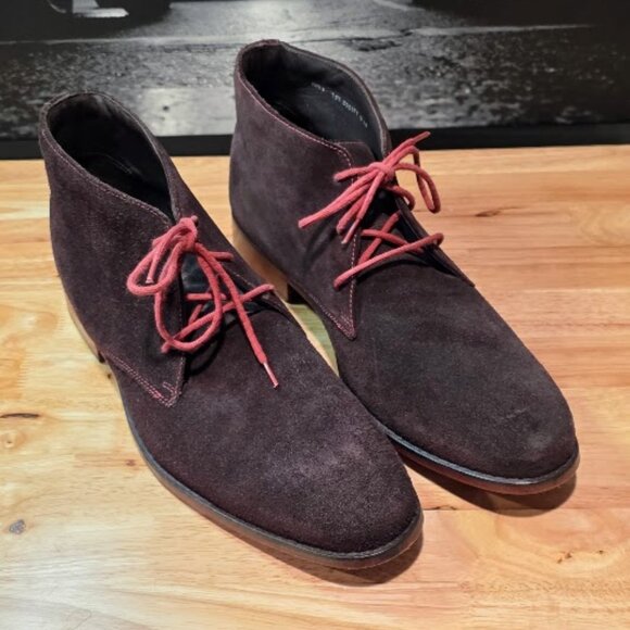 Cole Haan Other - Cole Haan Men’s Suede Chukka Boots – Chocolate Brown – Nike Air Sole – Size 13M